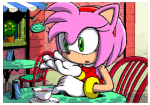 sonichedgeblog:  Amy Rose’s artwork panels from Sonic Shuffle’s credits sequence.[Sonic The Hedgeblog][Support us on Patreon]