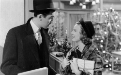 vintageholidays:  James Stewart &amp; Margaret Sullavan in “The Shop Around the Corner” (1940) 