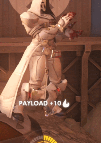 I was fucking around in Overwatch and then