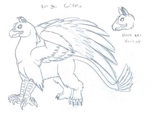 tyrantisterror:GRIFFINS!The most common chimera on Midgaheim by a wide margin, griffins have been ma