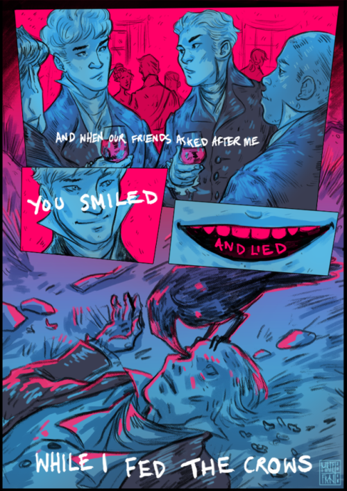 mortefran:consumeda short comic about betrayal, murder, and a kind of revenge