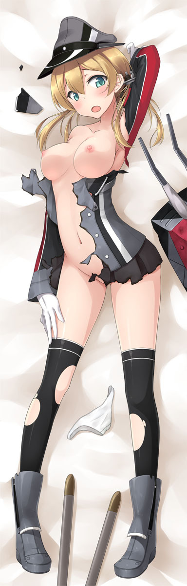 2zigen-lover:  「Prinz Eugen抱き枕カバー」/「何某か。」のイラスト