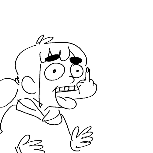 tangarang:  &ldquo;i love your art, but can you draw a little less ____ and more