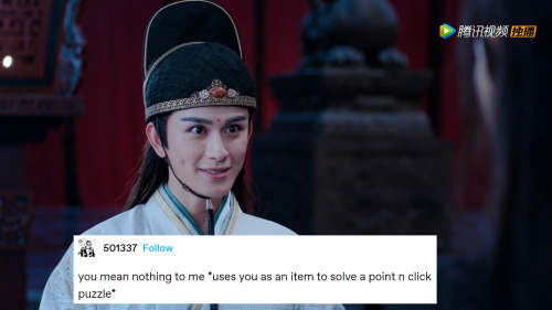 agendratum:The Untamed as text posts (53/?) jin guangyao edition