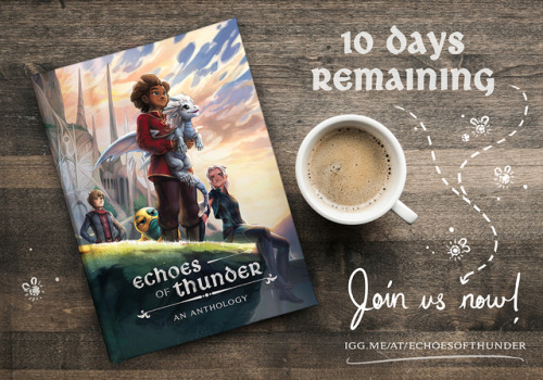 alchemyartgroup: Echoes of Thunder: We’re nearing 10 days remaining! The first few weeks of th