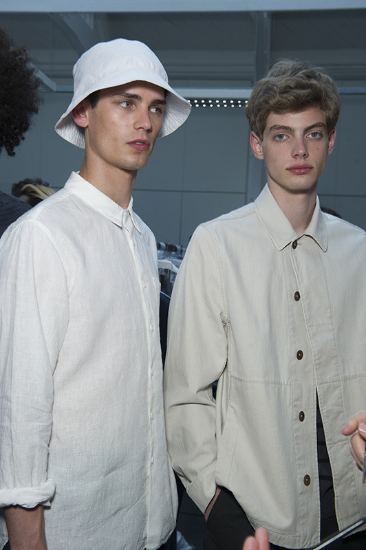 aib3rto:  Arthur Gosse &amp; Justus Eisfeld: Backstage* Margaret Howel S/S 2014.
