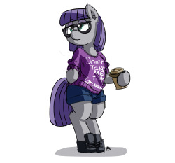 fearingfun: pabbley:  “Hipster Maud”