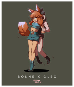 43210 @findeco‘s OC’s ! Bonne and Cleo