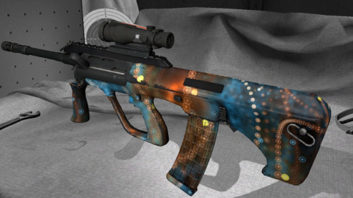 My “Cosmic Gummy Worms” weapon finish submissions for CS:GO ^v^Original work of mine included as wel