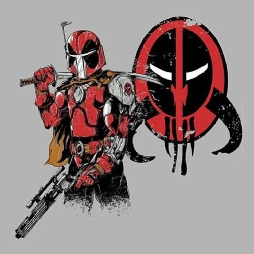 XXX #bobafett #deadpool #starwars #marvel #marvelcomics photo