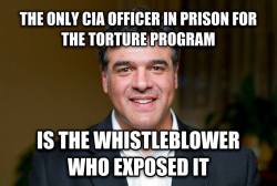 questionall:  The only CIA officer prosecuted