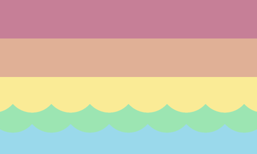 Lumibrous (top) and Solibrous (bottom) colour-swapped flags for anon! i did them two different ways.