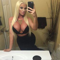 sissydebbiejo:  Oh to have big bimbo tits