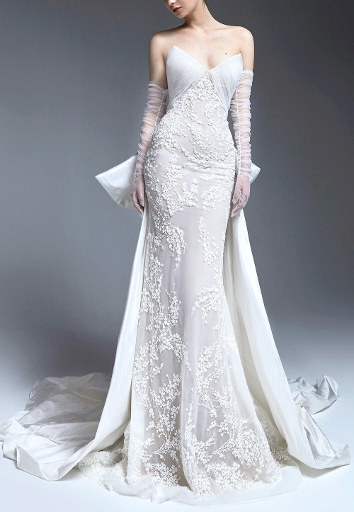 evermore-fashion:Sara Mrad ‘Marie Antoinette’ Spring 2021 Bridal Couture Collection