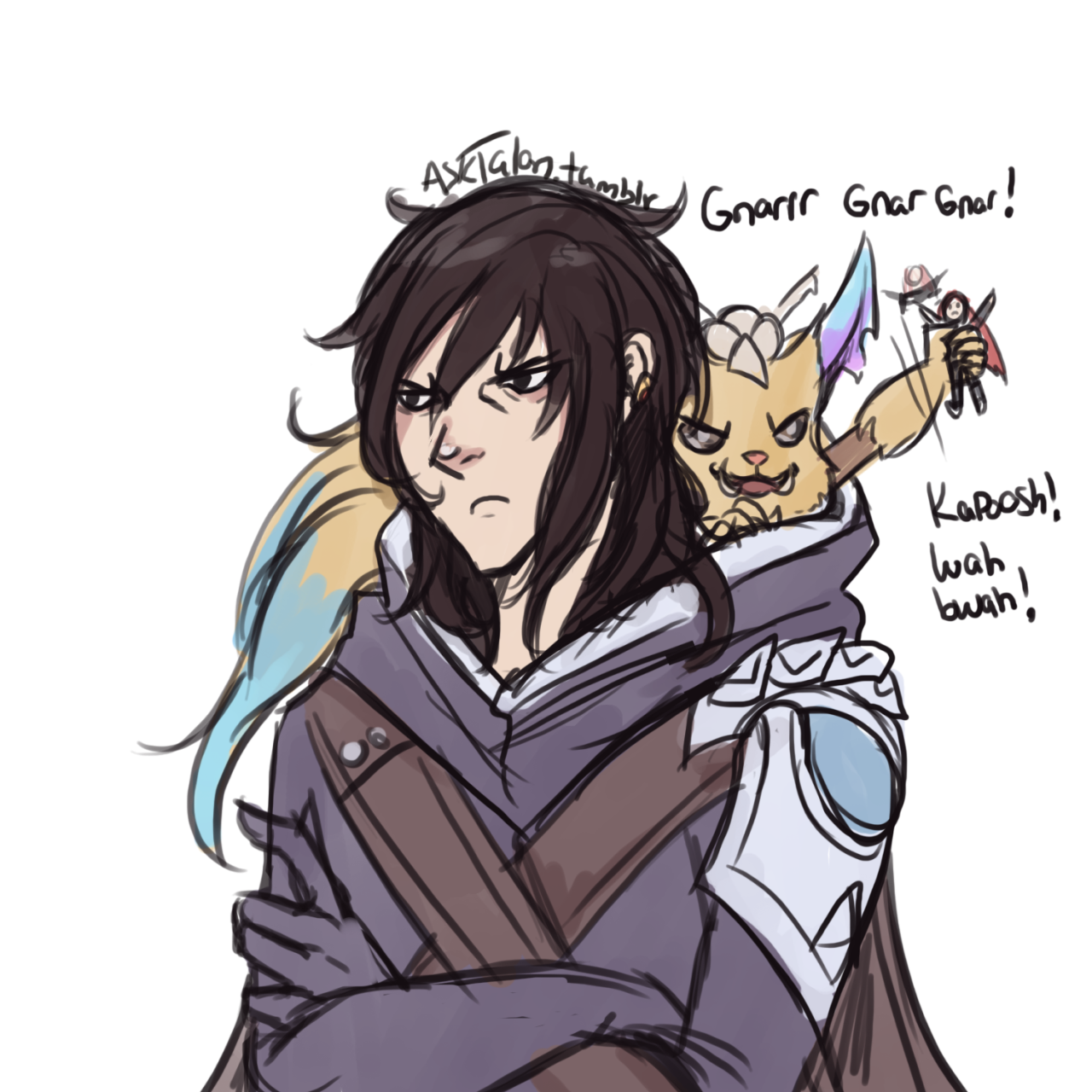 asktalon:  …I have no comments in regards to that… yordle… thing.   omg so