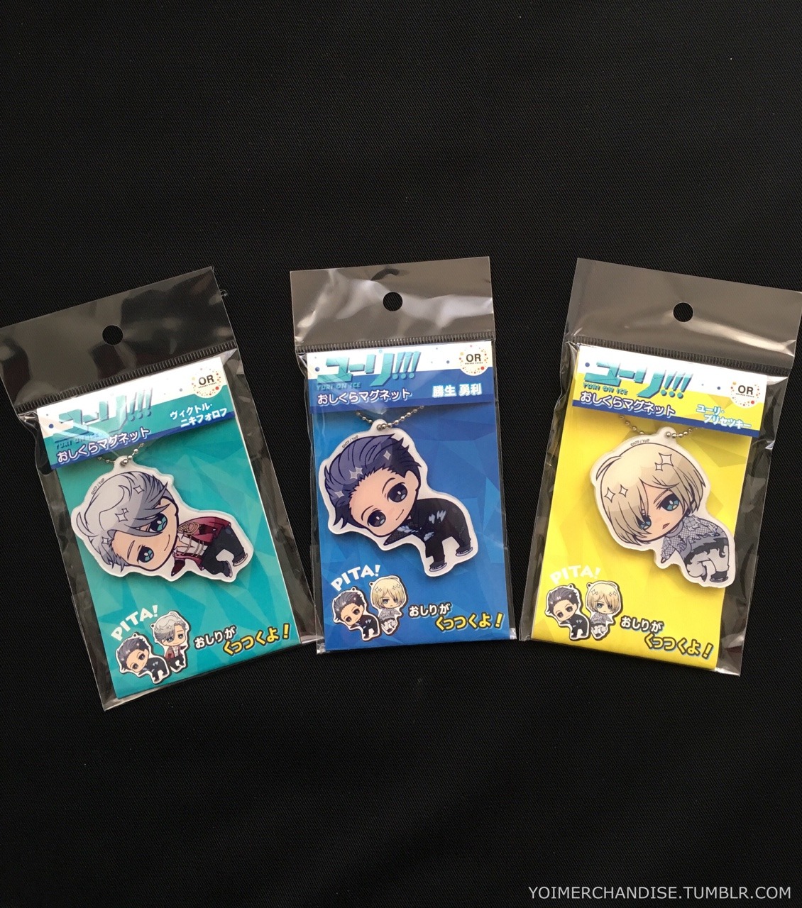 yoimerchandise: YOI x Oshikura Magnet Acrylic Ballchains Original Release Date:January