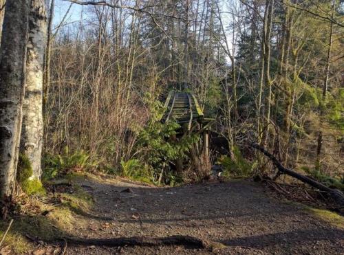 abandonedandurbex: Abandoned Rail Trestle over Whatcom Creek, Bellingham, WA[4160×3088] Source