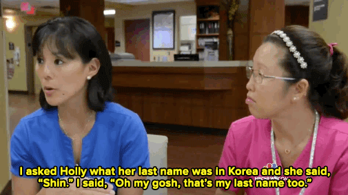 micdotcom:   After 40 years apart, these sisters found each other working the same job  Pok-nam Shin, now known as Holly Hoyle O'Brien, and Eun-Sook Shin, now known as Meagan Hughes, were both orphaned from a young age in their native South Korea in