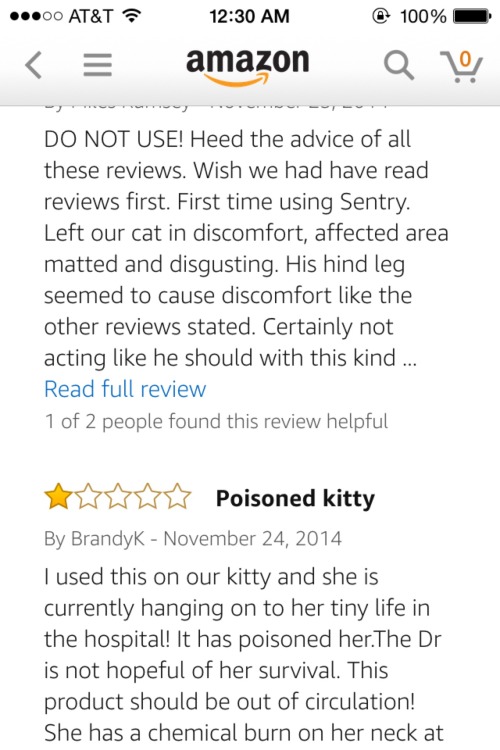 coolcatgroup:  kirby-kitty:   clatterbane:  cenobitic-anchorite:  whenwillwoodyallendie:  attention @ everyone who cares about animals!!!!!!!!!!   tl;dr: do NOT buy this brand of flea medicine. always do research before buying any kind of medication for