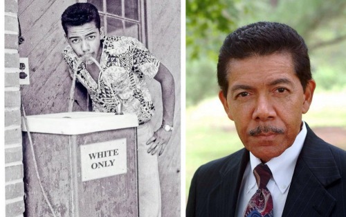 baseb:maiyanicole:vintageblackglamour:Cecil Williams in the 1950s - and today. I am taking the liber