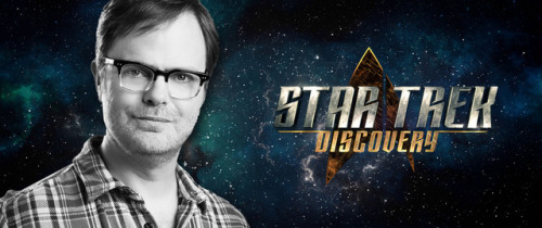 trekupmysleeve: thisdayintrek: This Day in Trek Star Trek: Discovery Rainn Wilson announced as Harry