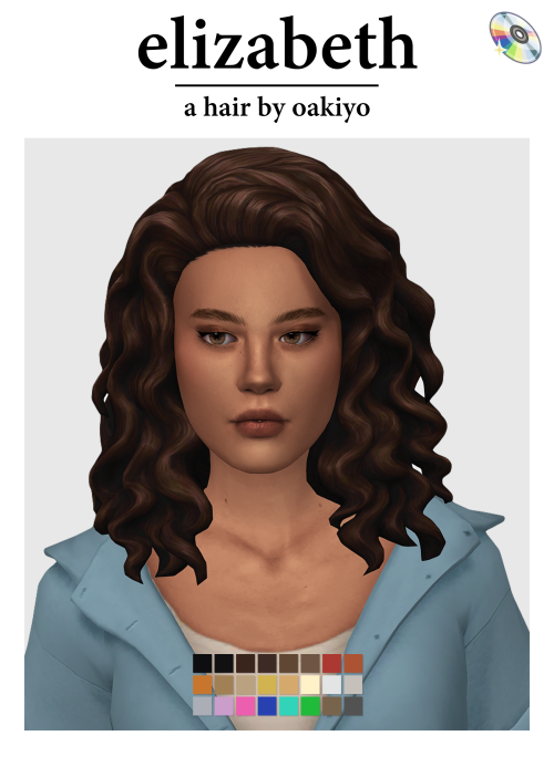 oakiyo:Elizabeth HairA simple but an essential item for your game! Saw this photo on Pinterest and w