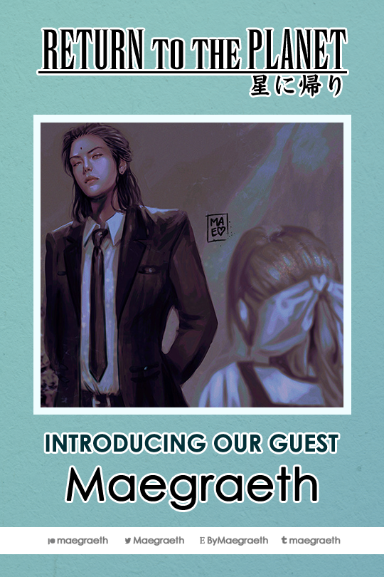 ff7ogzine: “ Let’s welcome our third guest artist, @maegraeth, to Return to the Planet! We’re thrilled to have Maegraeth on board with us. Return to the Planet is an OG-focused zine celebrating the 25th anniversary of FFVII’s original release. For...