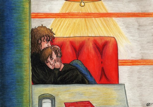 Illustration for Chapter 53 - “Table turnin’” of No more “Later Days” - PART 3.It was like he was my