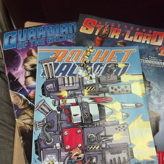 Indulging in some cosmic goodness on the way home. #GOTG #NCBD #nofilter