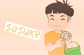 Sosuke and Ponyo