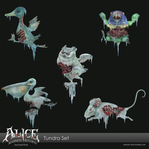 Alice Madness Returns Tundra SetExtracted and converted from original game “Alice Madness Retu