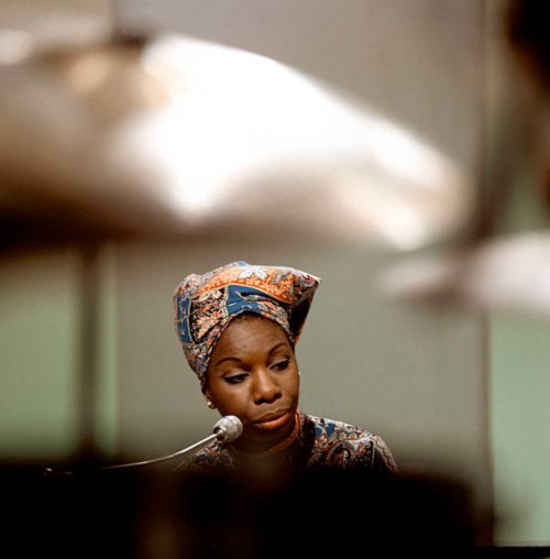 Porn photo twixnmix:   Nina Simone performing on a TV
