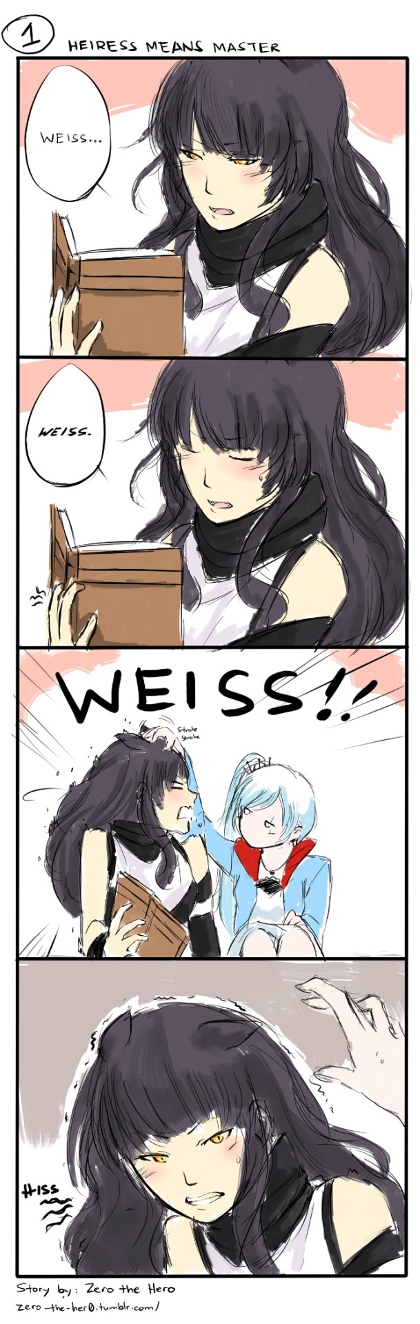 cosmokyrin:  RWBY Fancomic So yeah, I did say I would create drawings for this post