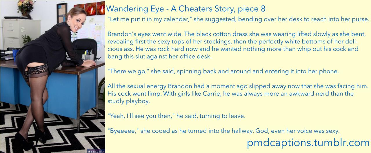   â€œWandering Eyeâ€ is the first installment of the Open Relationship series
