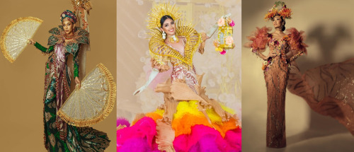 themakeupbrush: Miss World Philippines 2022 National Costume Contest, with costumes inspired by Sant