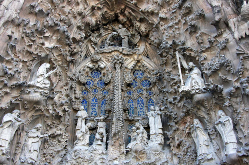 ezra-studies:Basílica de la Sagrada Família, unfinished basilica designed by Antoni Ga