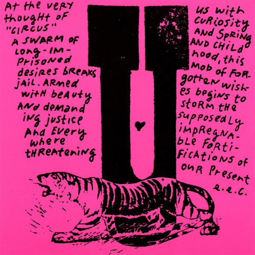 rustbeltjessie:(art by Sister Corita Kent, found here and here)Damn everything but the circus! …damn