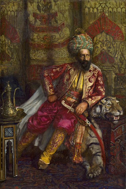 An Ottoman Prince, 1902 German School