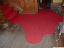 horrorandhalloween:  Blood rug 