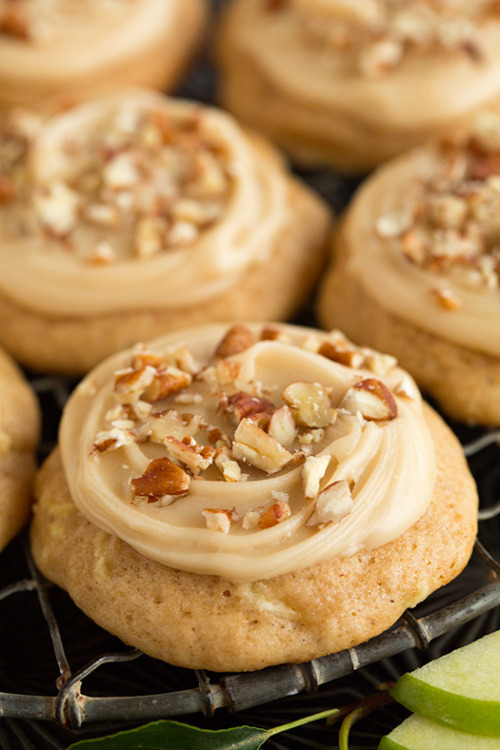 foodffs:  Caramel Apple Cookies  Really nice recipes. Every hour.   