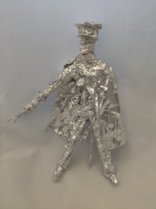 Raidou Kuzunoha from Devil Summoner - Aluminum Foil Sculpture