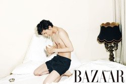 kmagazinelovers:  Sung Joon - Harper’s