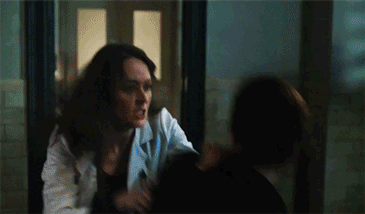 mother-finch:  adecogz:Root x Martine: Hand-to-Hand Combat Showdown - Part Deux- “Asylum” (POI, 4.21)Worth mentioning is, Amy Acker doing her own fight stunts 100% this time (as opposed to 4.19 “Search and Destroy”) makes the scene so much more