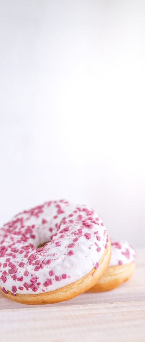 Vanilla Icing Doughnuts With Sprinkles Recipe