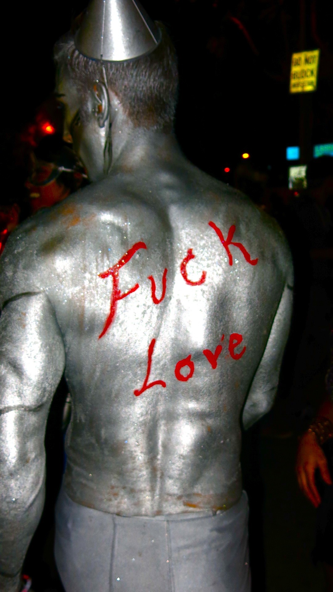 wehonights:  Fuck LoveFuck CourageDid you know that the Lion and the Tin Man lived