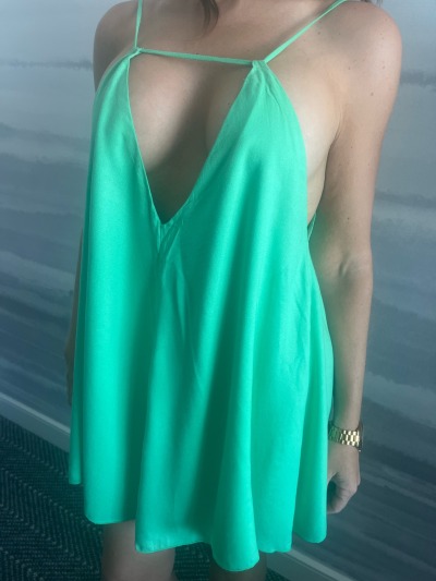 thebralesshotwife:Trying this one again here in Vegas. 