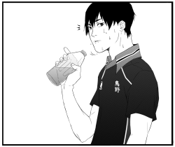 yuki119:  In which Kageyama suddenly realizes