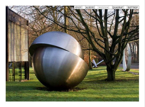 Josef Albers Museum, Bottrop. Skulpturenpark. Park of Sculptures.
