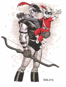 spyrale:  Green Arrow and Speedy by Tess