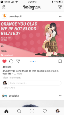 iheartlanceylance: Crunchyroll has no fucking chill lmao